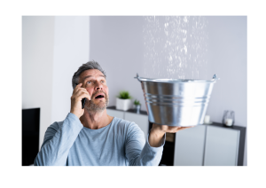 picture of a leaking ceiling